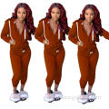 Femmes Jogging Suit en gros de Cutom Women Tracksuit